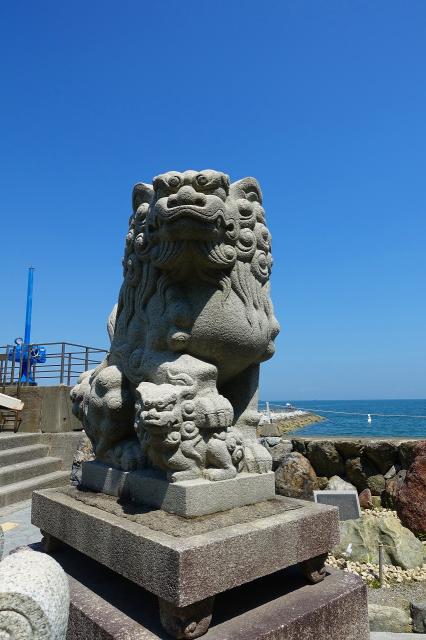 二見興玉神社の狛犬