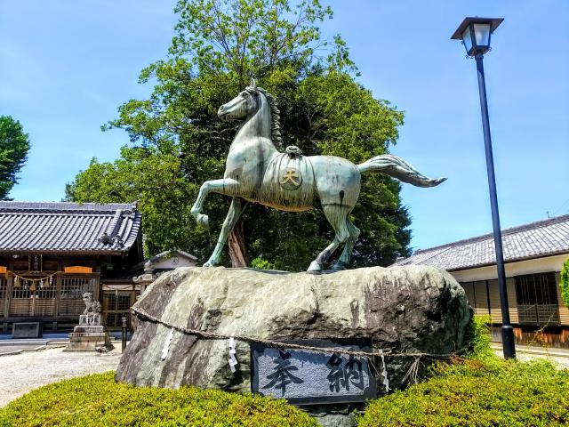 天子神社の狛犬