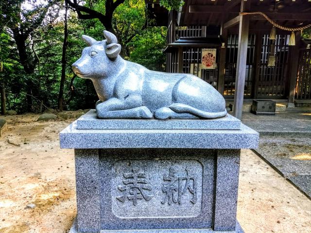 森岡神社の狛犬