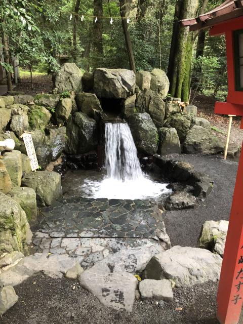 椿大神社の庭園