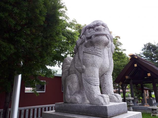 新川皇大神社の狛犬