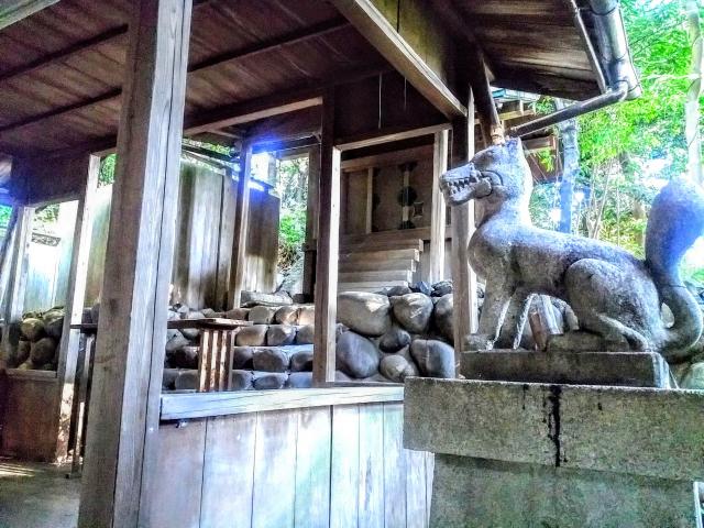 齋山稲荷社の狛犬