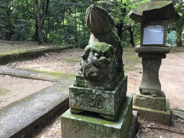 久武神社の狛犬