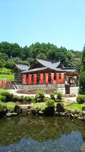 都農神社の庭園