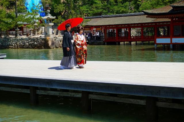 厳島神社の結婚式