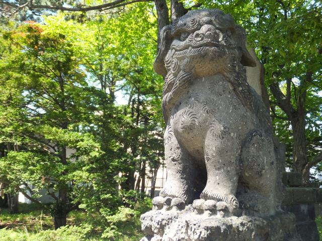 丘珠神社の狛犬