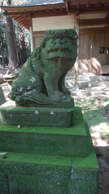 鹿島神社の狛犬