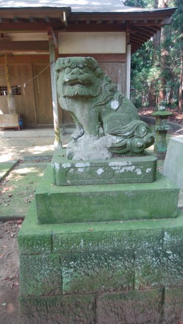 鹿島神社の狛犬