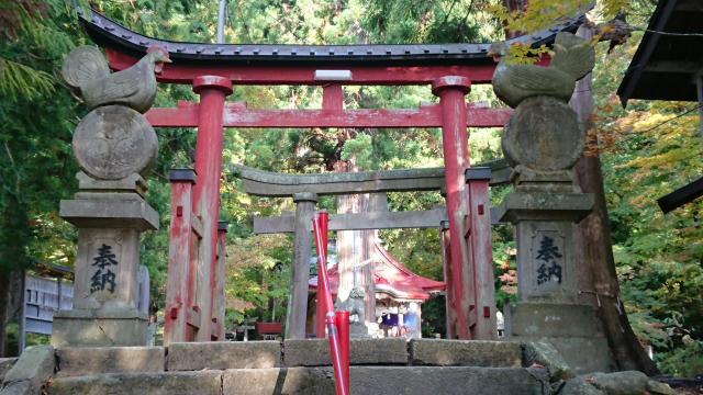 中野神社の狛犬