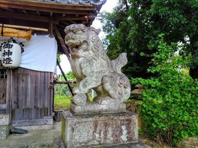 八剱神社の狛犬
