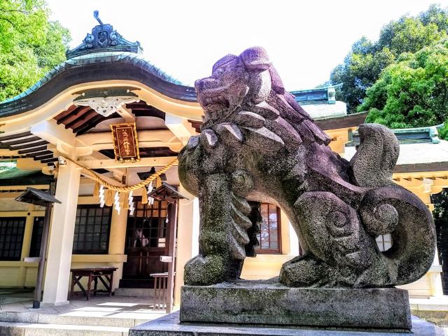 鳴海八幡宮の狛犬