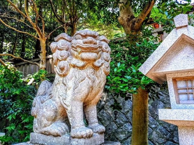常石神社の狛犬