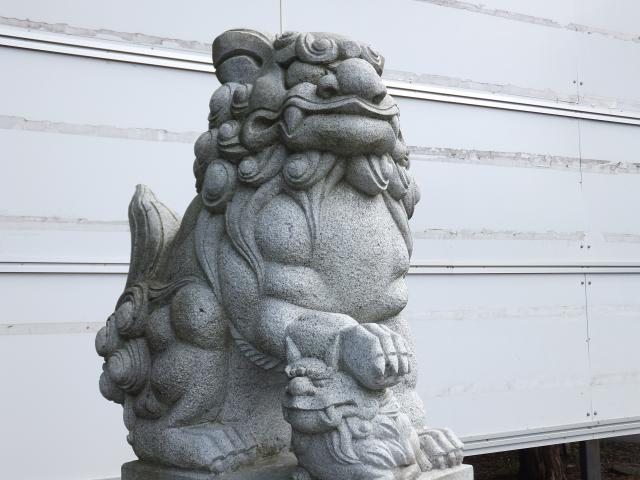 大曲神社の狛犬