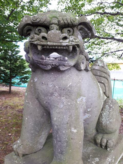 輪厚神社の狛犬