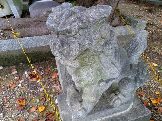 有松神社の狛犬