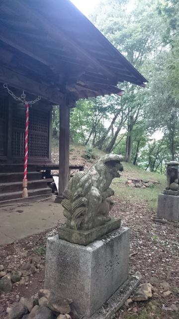 安達太良神社の狛犬