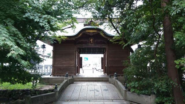 新発田諏訪神社の山門