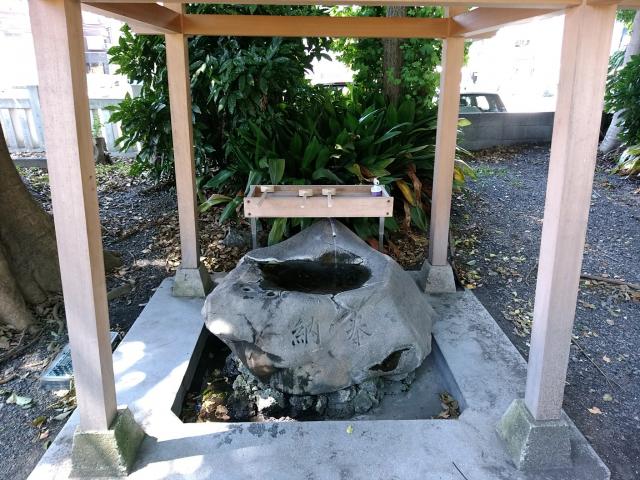 伊河麻神社の手水