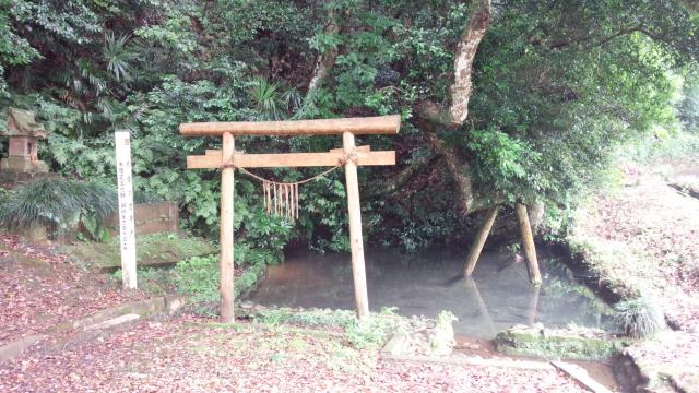 大生神社の庭園