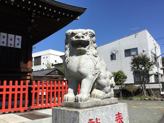雷電神社の狛犬