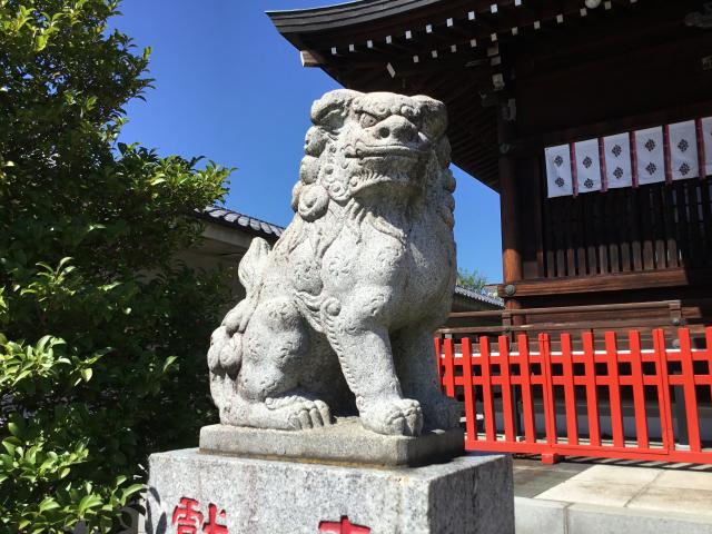 雷電神社の狛犬