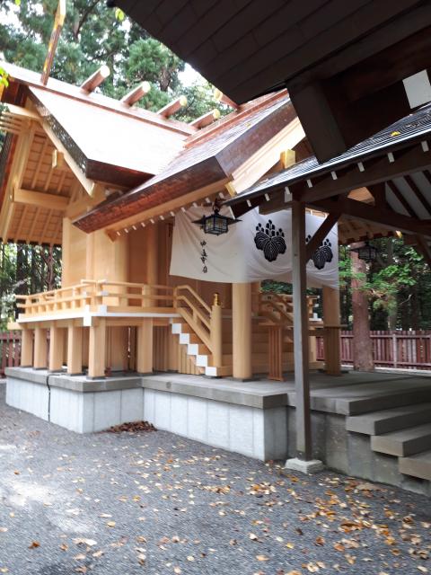 開拓神社の本殿