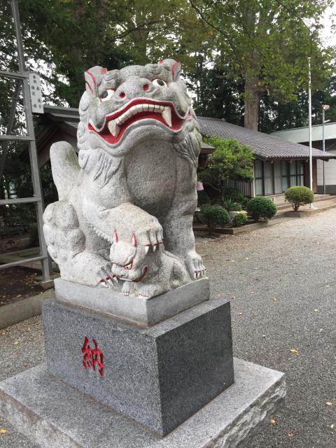 倉見神社の狛犬