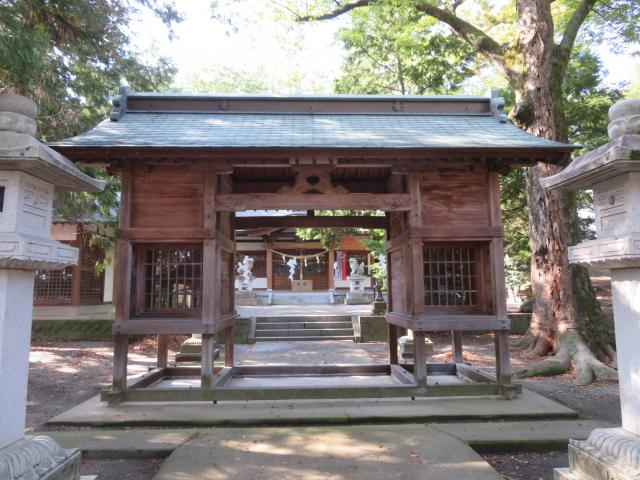諏訪神社の山門