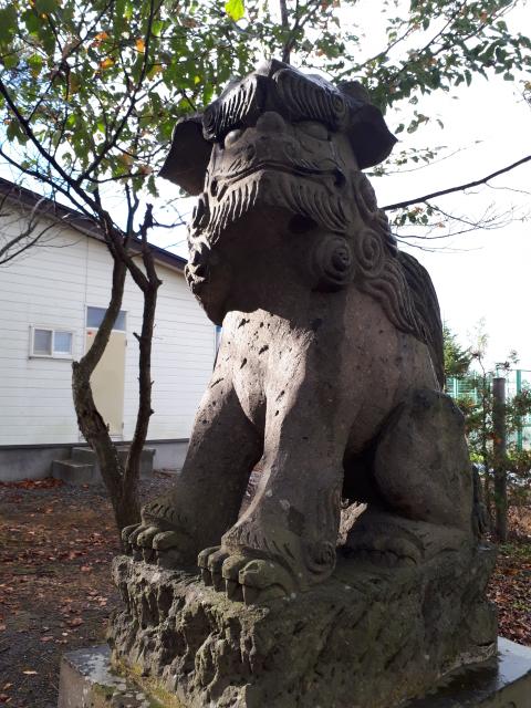 西当別神社の狛犬