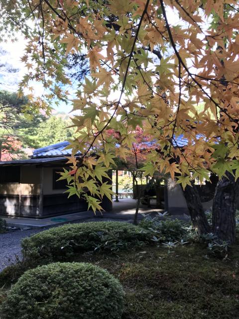 古峯神社の庭園