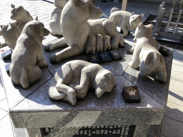 西野神社の狛犬