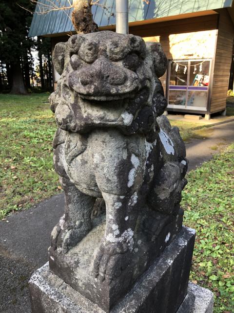 花松神社の狛犬