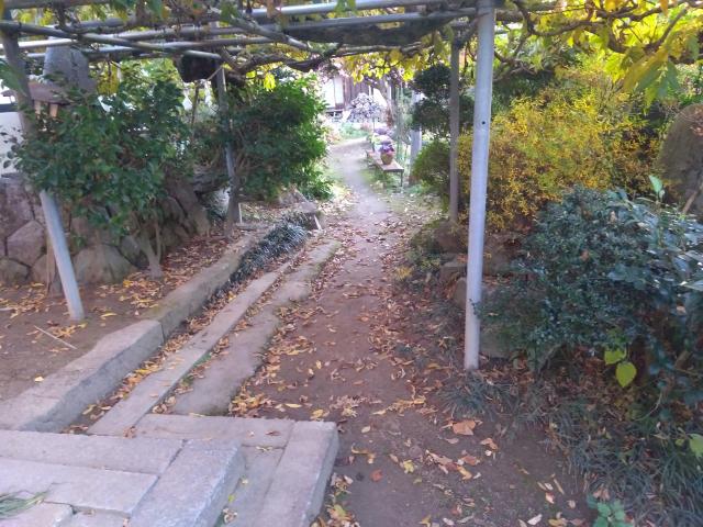 倶梨迦羅神社の庭園