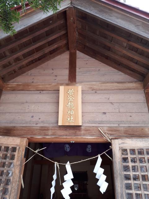 黄金龍神社（桂不動）の本殿