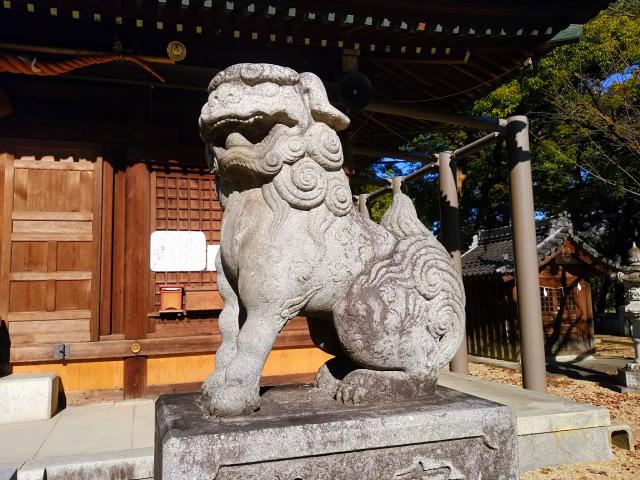 八幡社（吉浜八幡社）の狛犬