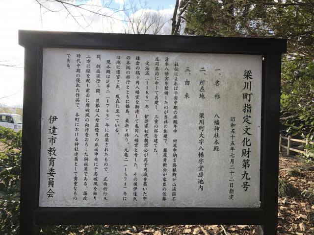 梁川八幡神社の歴史