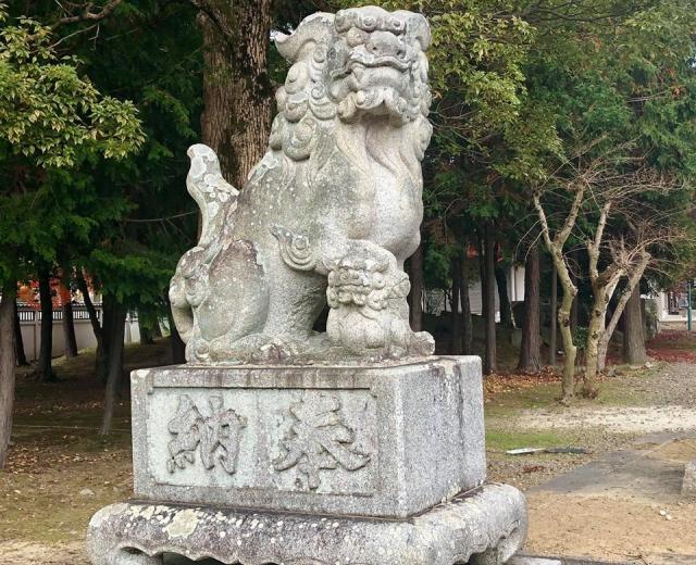 真宮神社の狛犬