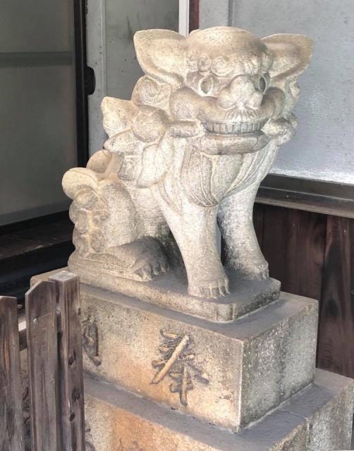 波寄神社の狛犬