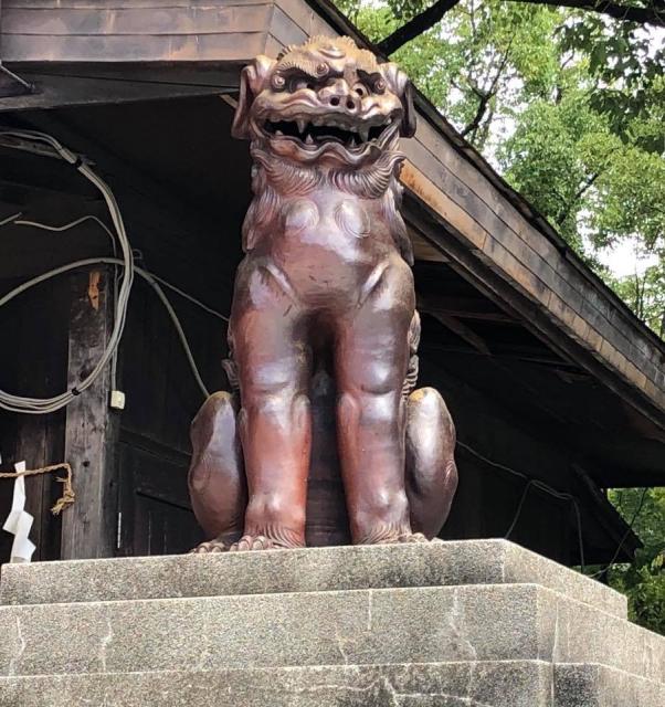 湊川神社の狛犬
